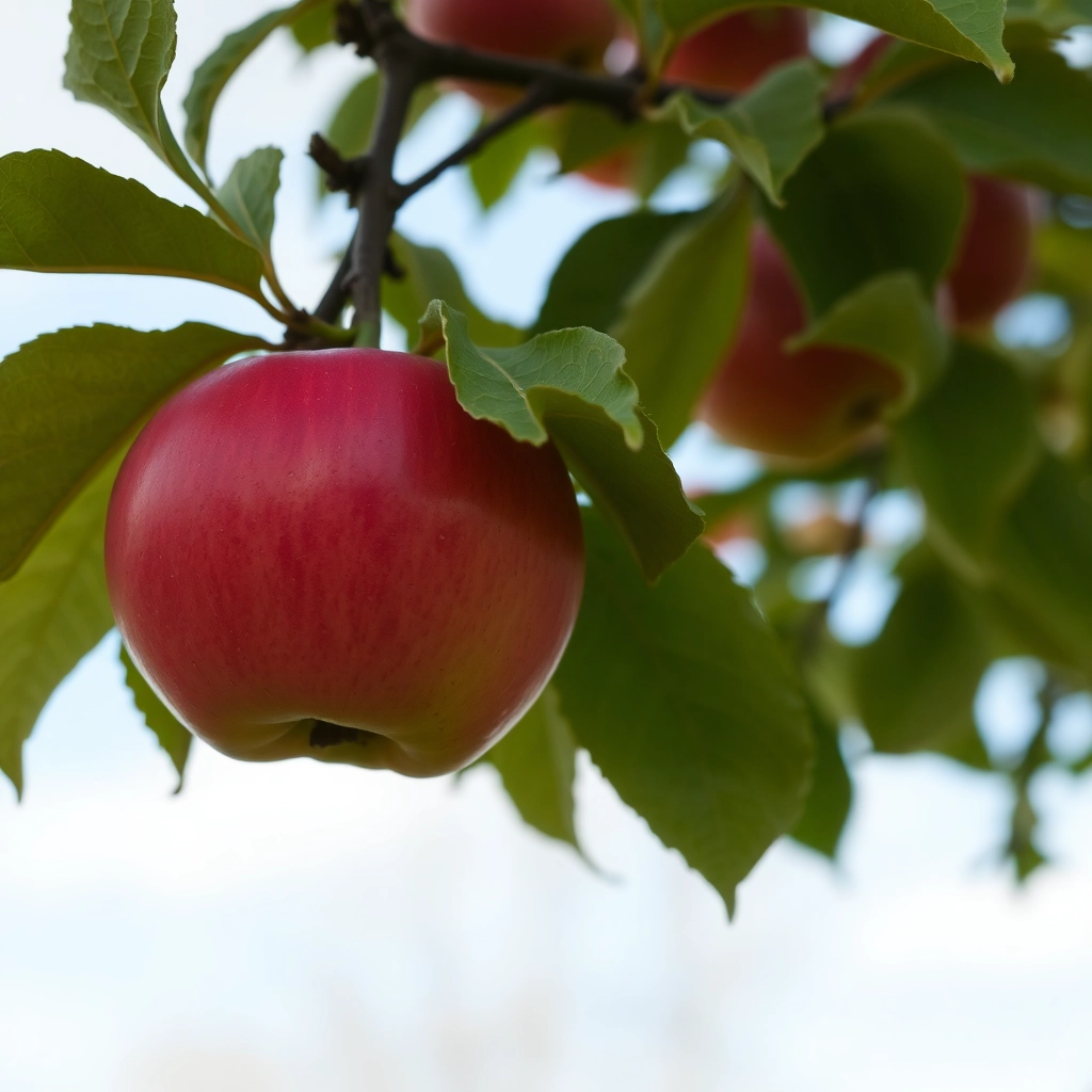 iPhone Apple On Tree Luxurious Wallpaper Royalty-Free Image